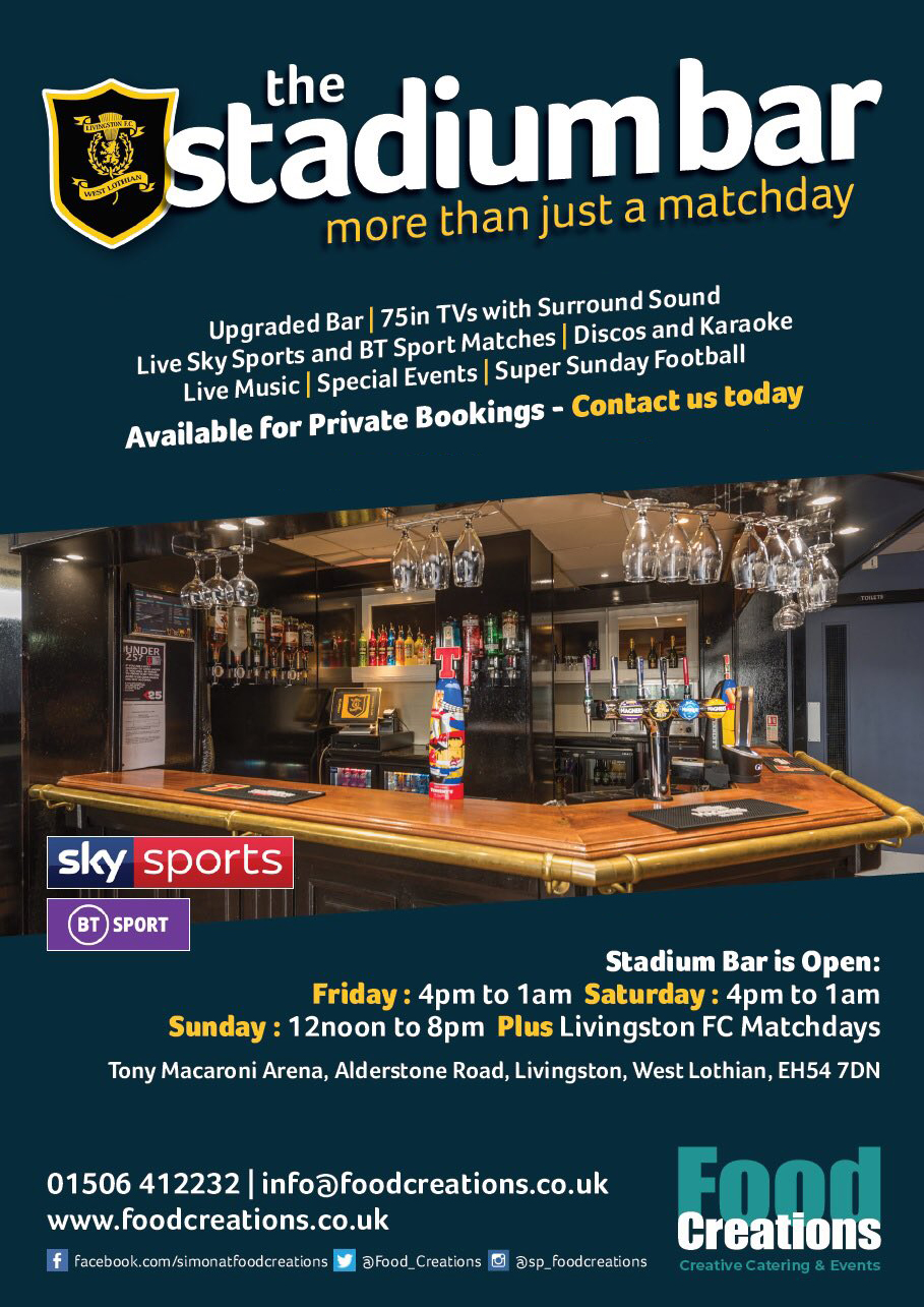 Stadium Bar - Livingston Football Club